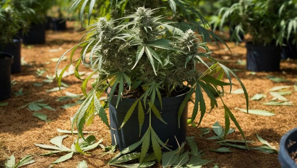 estrés por calor en cannabis